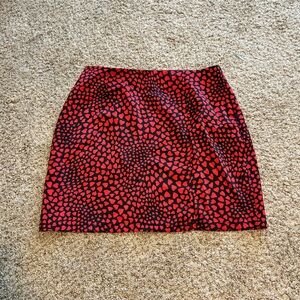 Heart mini skirt